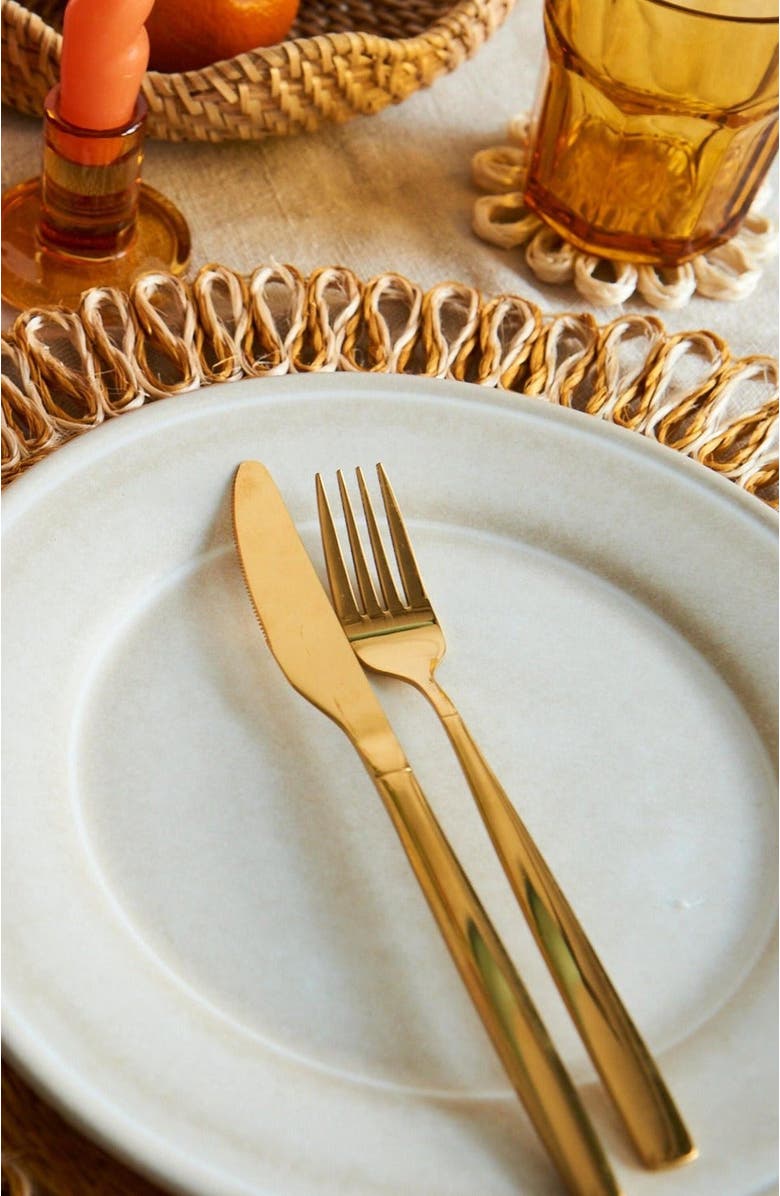 Kubo Araw Woven Abaca Placemats - Set of 2, Alternate, color, Natural