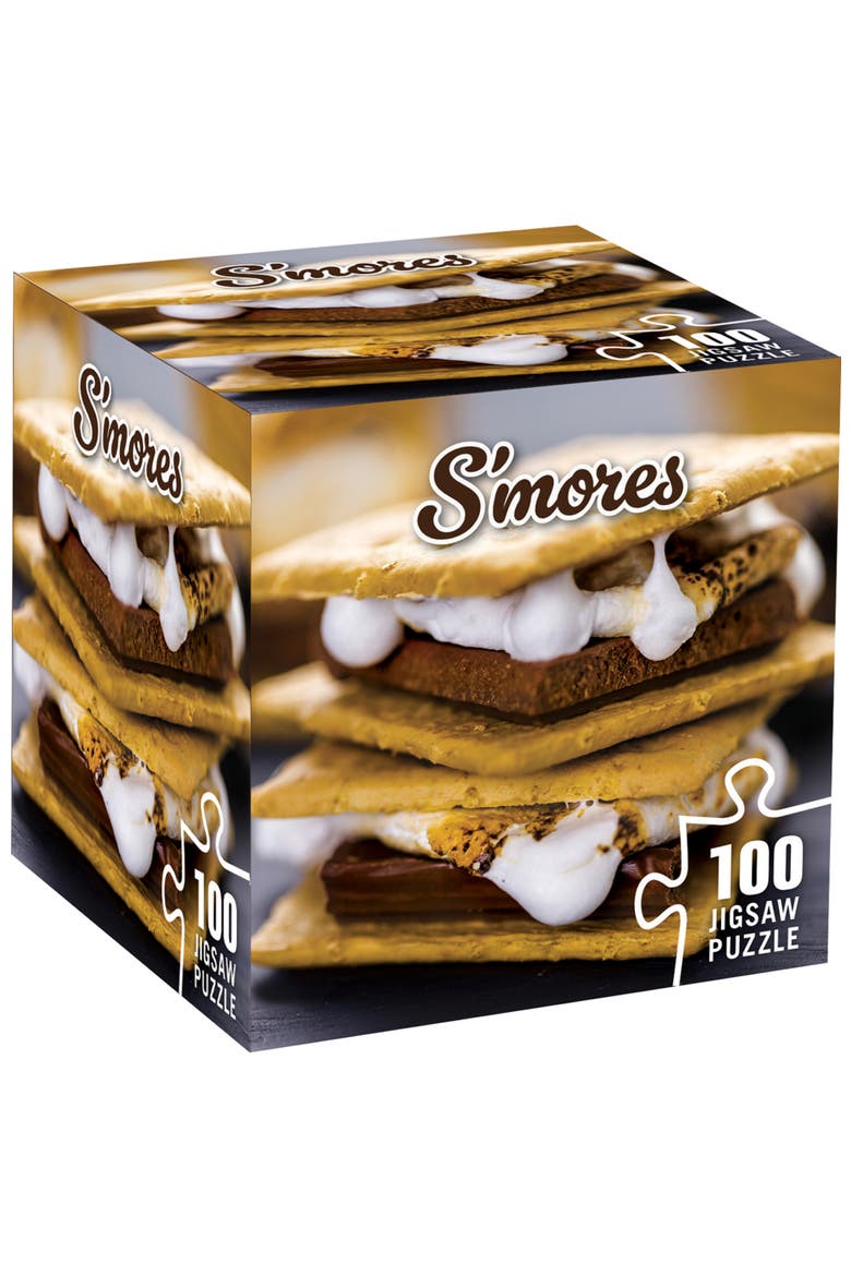 S'mores 100 Piece Jigsaw Puzzle, Main, color, Multicolor