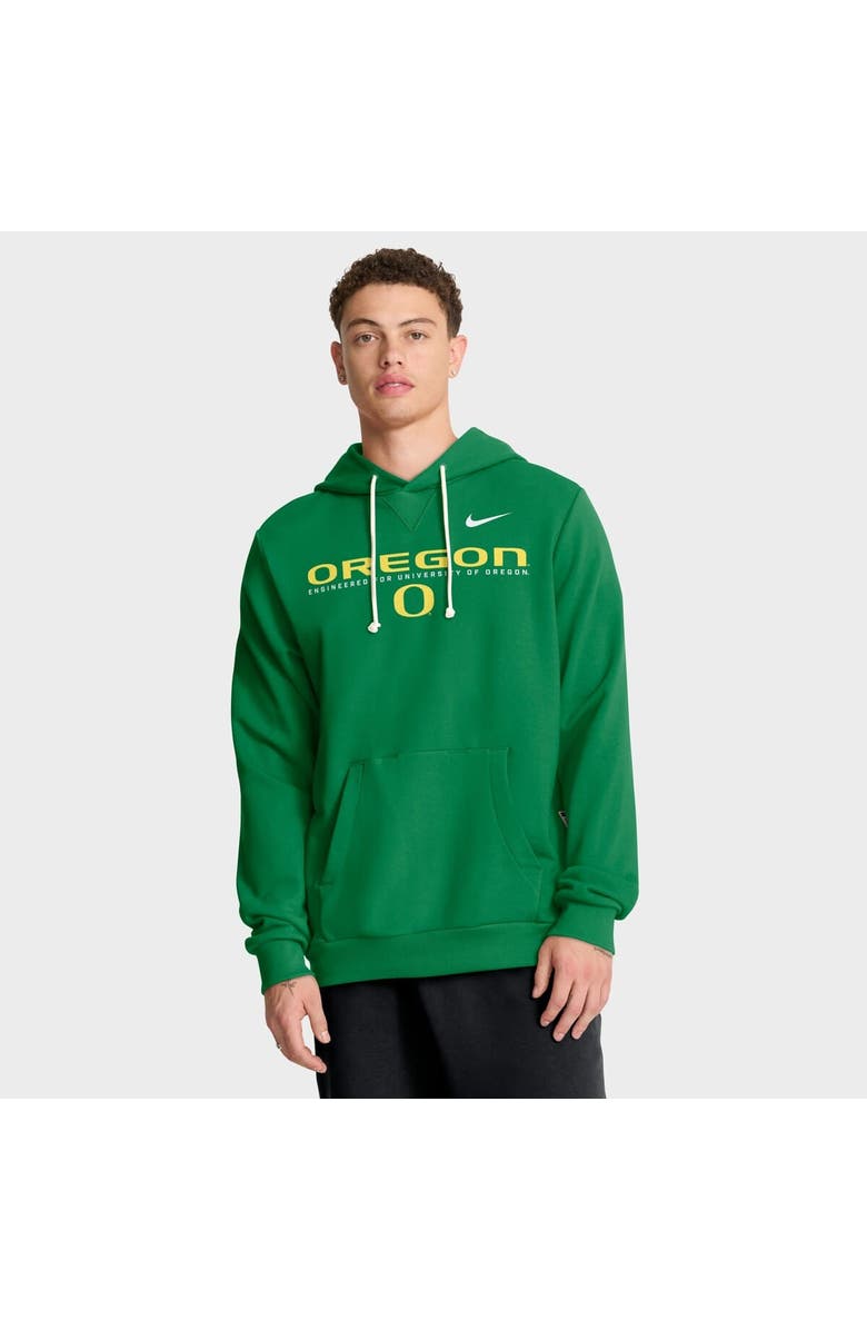 Nike Men's Nike Green Oregon Ducks 2025 Sideline Standard Issue Dri-FIT Hoodie, Alternate, color, Green