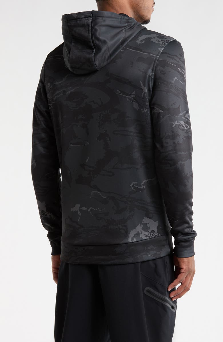 Under Armour Expanse Camo Print Hoodie, Alternate, color, Black