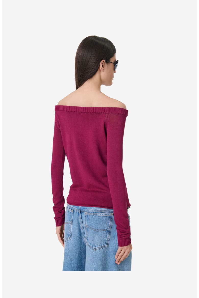 The Bulle Sweater, Alternate, color, RASPBERRY