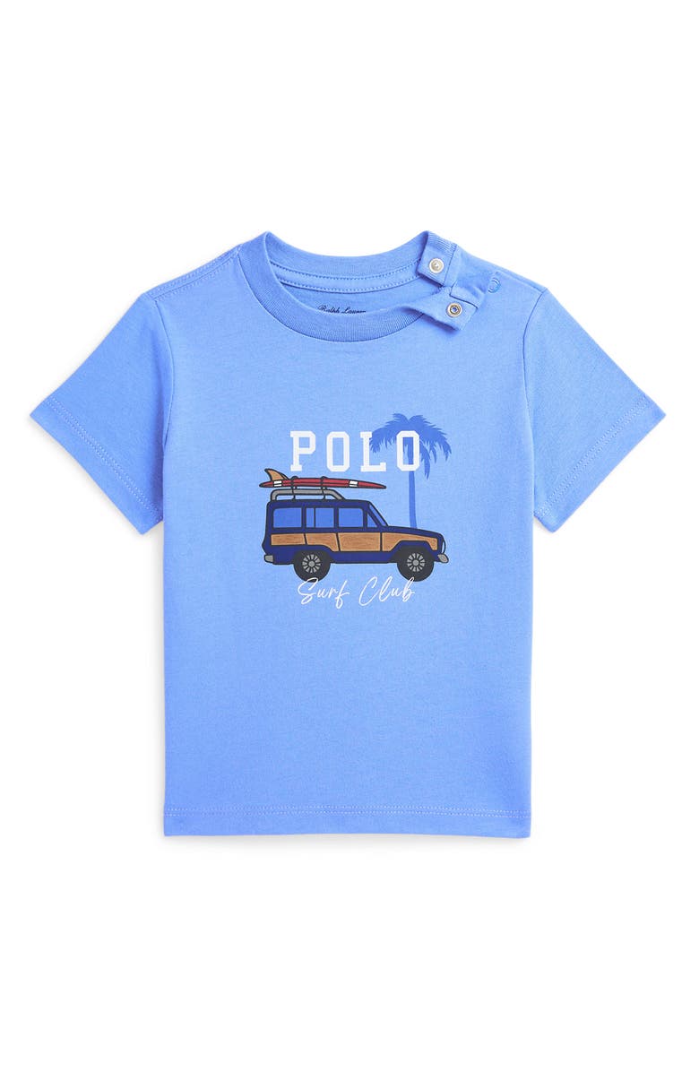 Ralph Lauren Surf Club Graphic T-Shirt, Main, color, 