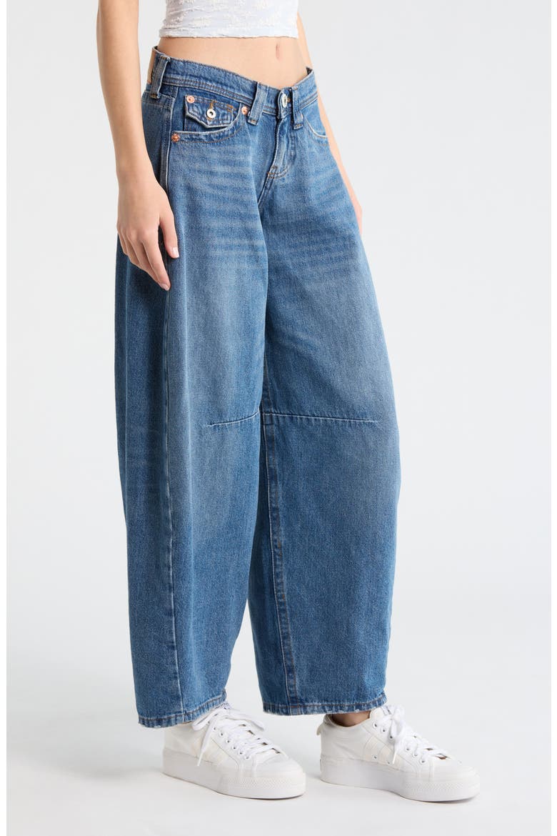 Kayla Cocoon Jeans, Alternate, color, ARUBA