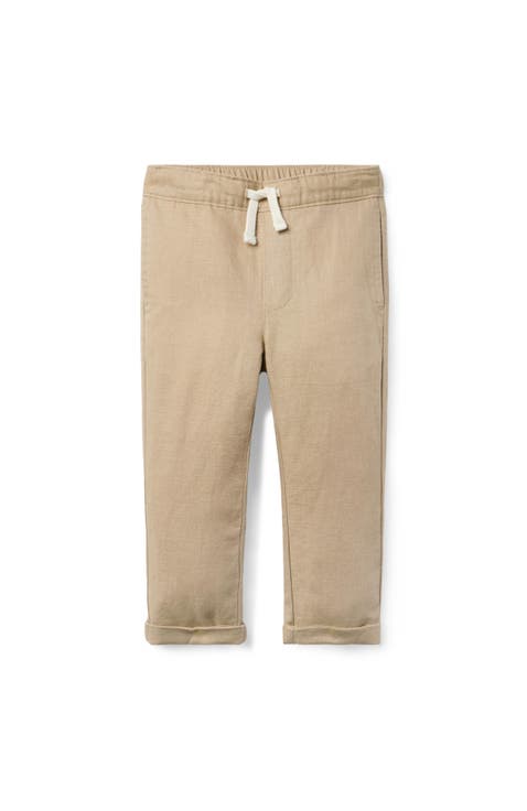 Linen-Cotton Cuffed Pant (Toddler, Little Kid, Big Kid)