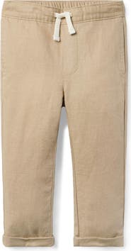Janie and Jack Linen-Cotton Cuffed Pant