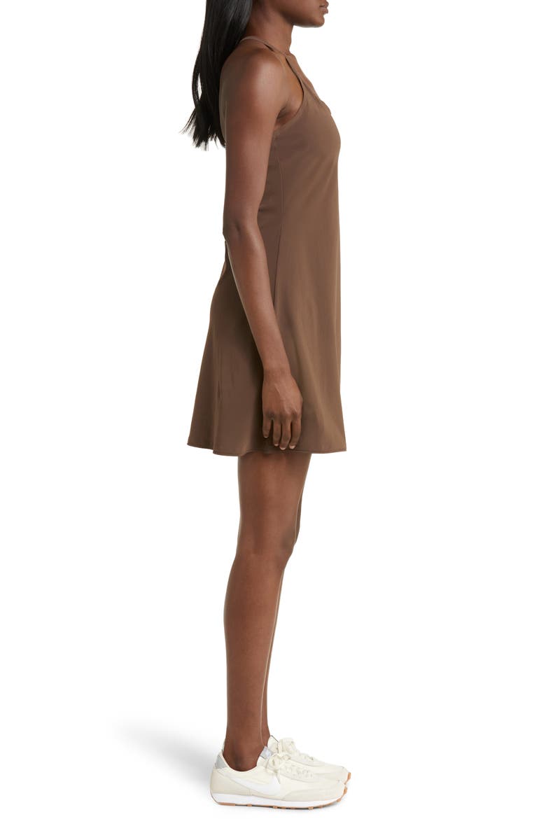 The Exercise Dress, Alternate, color, CHOCOLATE