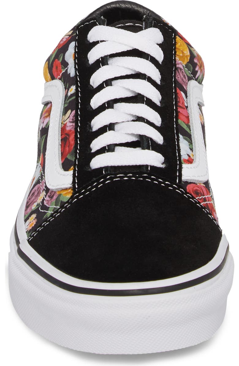 Vans UA Old Skool Lux Floral Sneaker, Alternate, color,