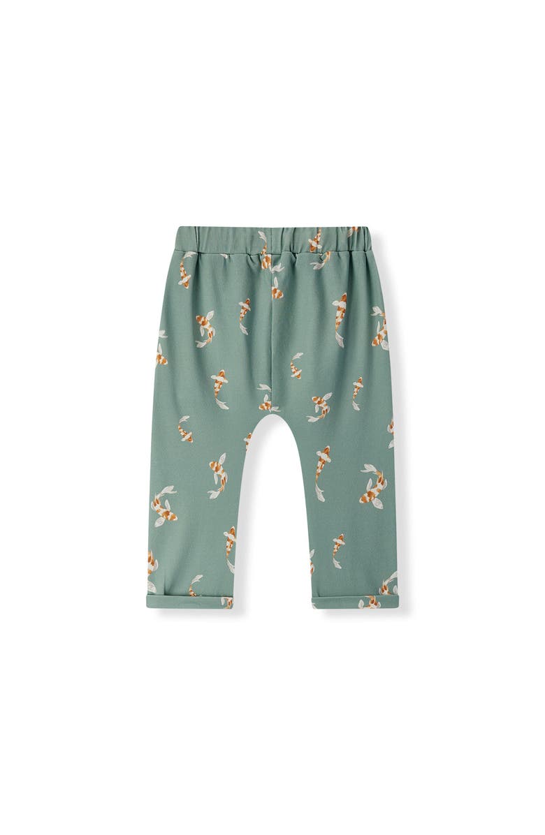 Milkbarn Cotton Stretch Jogger, Alternate, color, Swimming Koi