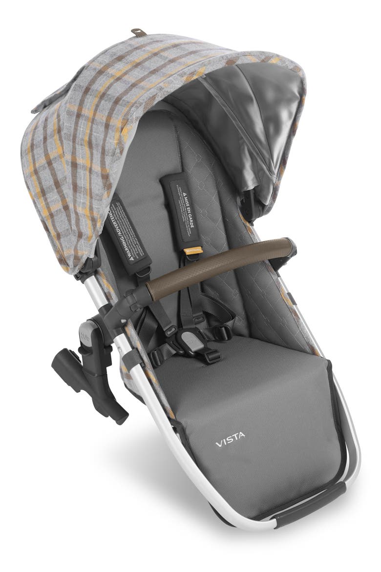 VISTA RumbleSeat, Main, color, GREY/ YELLOW TARTAN