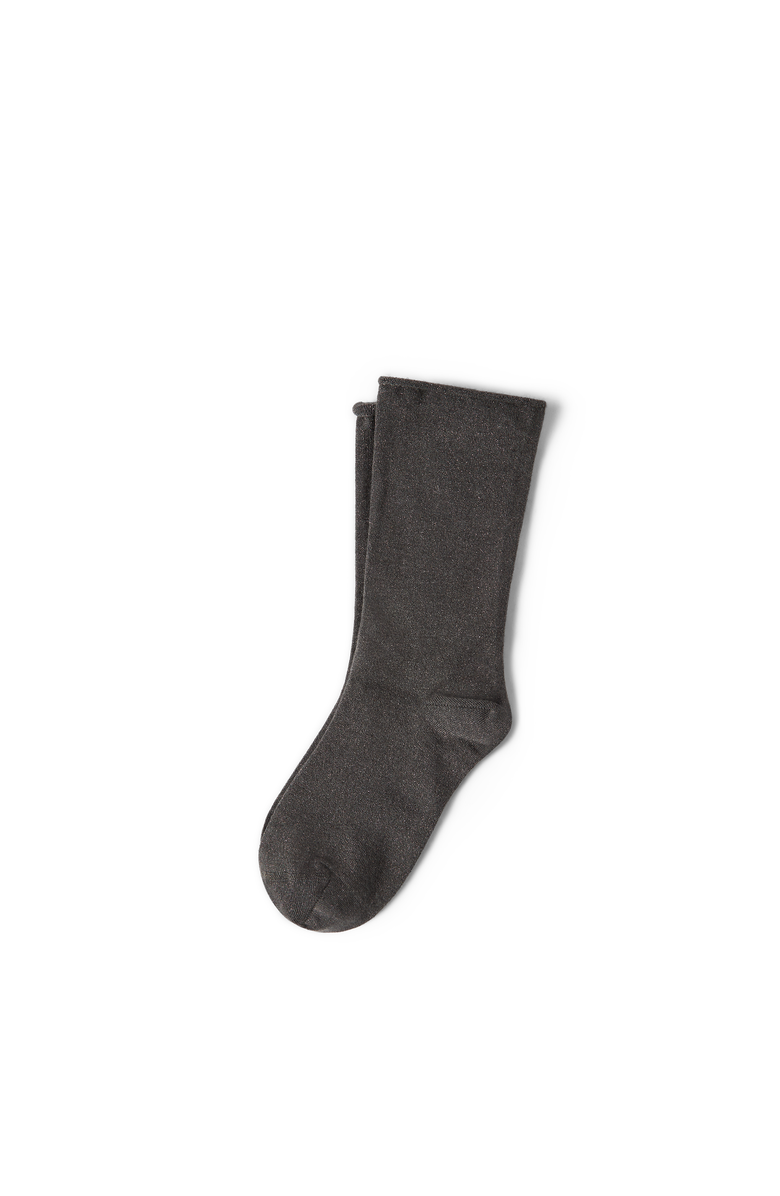 Brunello Cucinelli Cashmere knit socks, Main, color, Anthracite