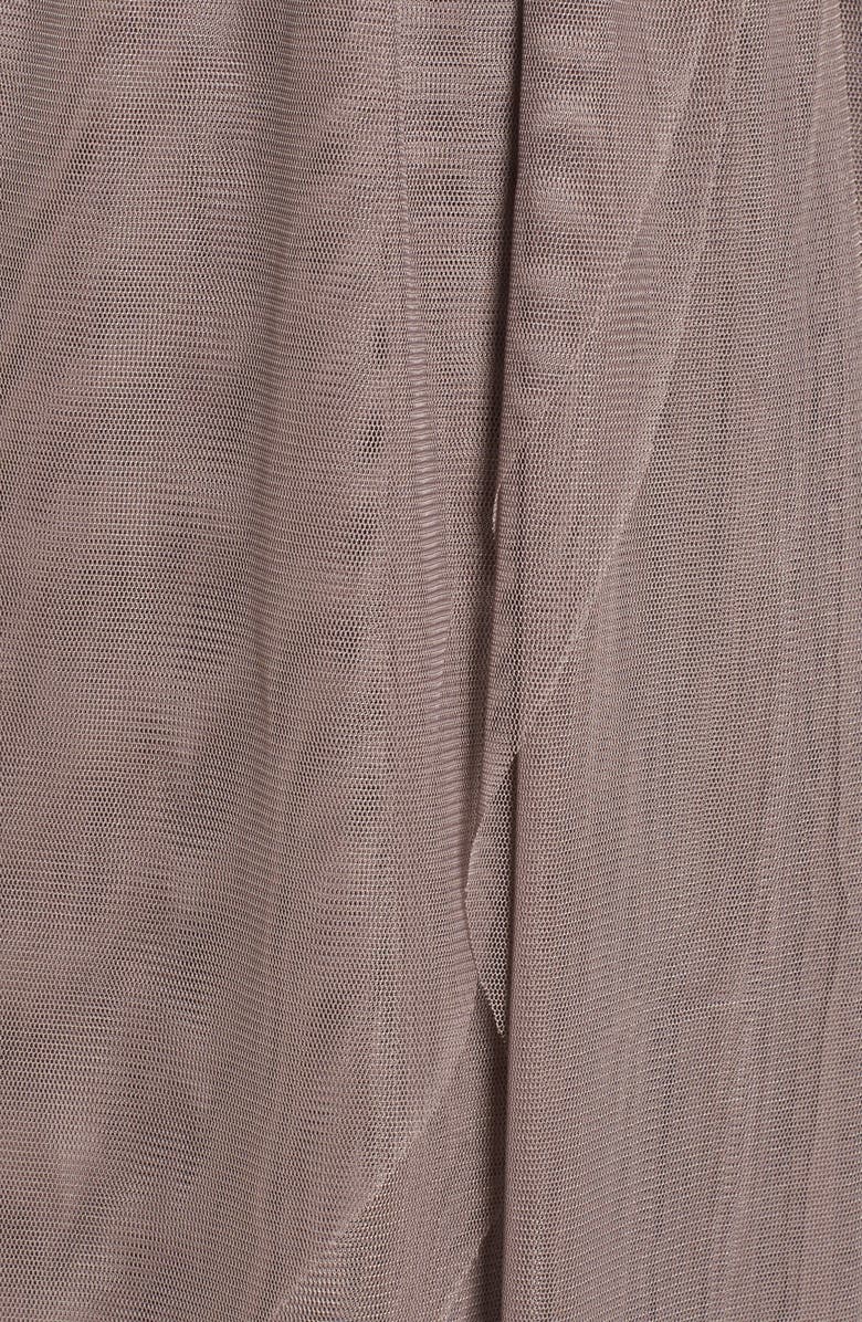 Leith Mixed Media Midi Dress, Alternate, color, 