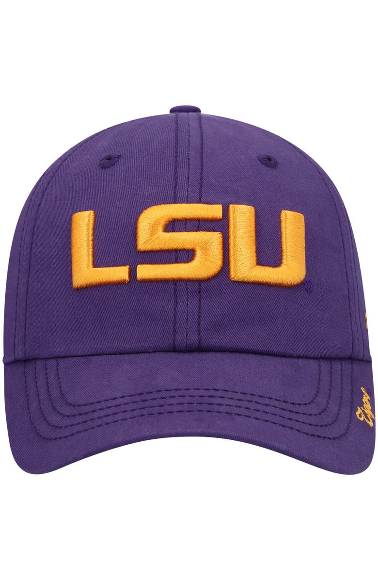 '47 Women's '47 Purple LSU Tigers Miata Clean Up Logo Adjustable Hat, Alternate, color, 
