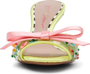 【Betsey Johnson】Naddia Betsey Johnson Women's Naddia Ditzy Floral Stiletto Slip-On