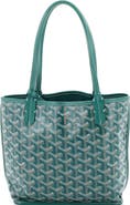 Pre-Owned Goyard Anjou Reversible Tote Coated Canvas Mini