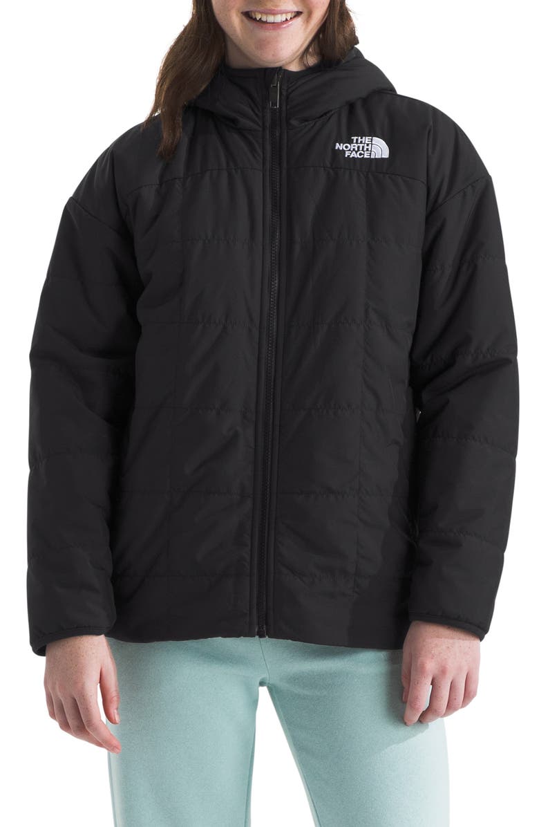 The North Face Kids' Shasta Water Repellent Reversible Hooded Jacket, Alternate, color,