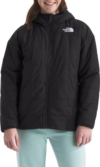 Chaqueta Reversible The North Face Shasta Con Capucha Negra Forro Polar