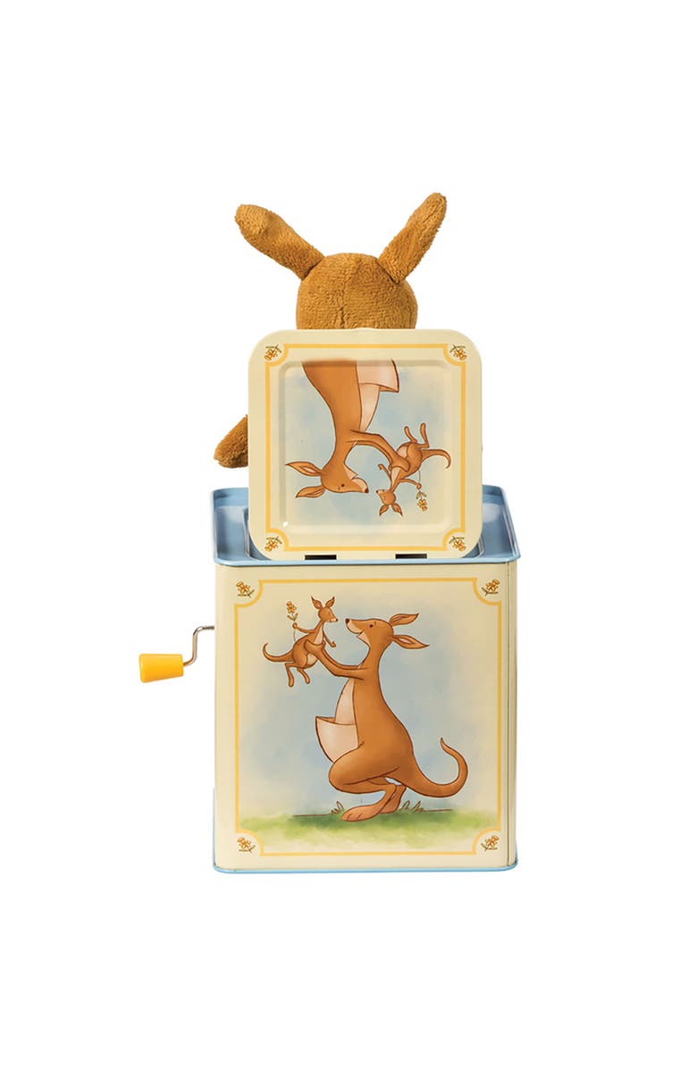 Schylling Jack In The Box Kangaroo Toy, Popup Music Fun, Ages 18Mo+, Alternate, color,