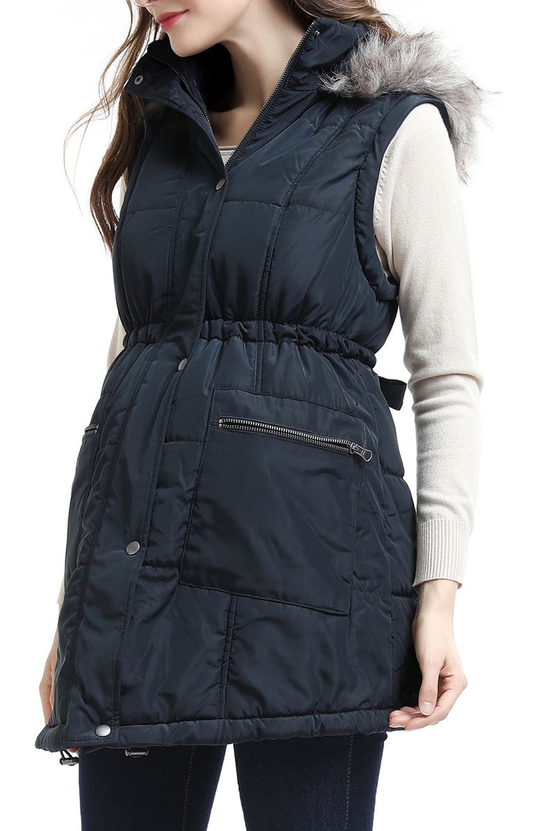 Kimi and Kai Mina 2-in-1 Hooded Maternity Coat, Alternate, color, 