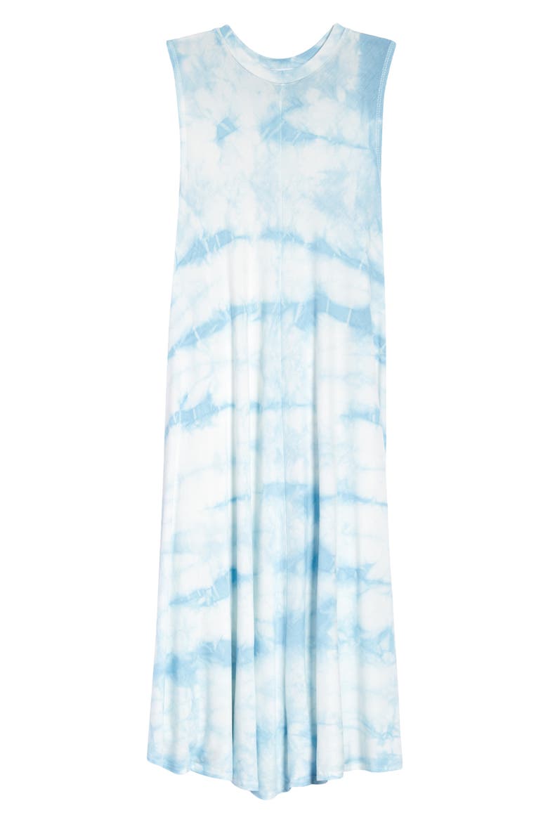 Kids' Easy Knit Dress, Main, color, BLUE SKY TIE DYE