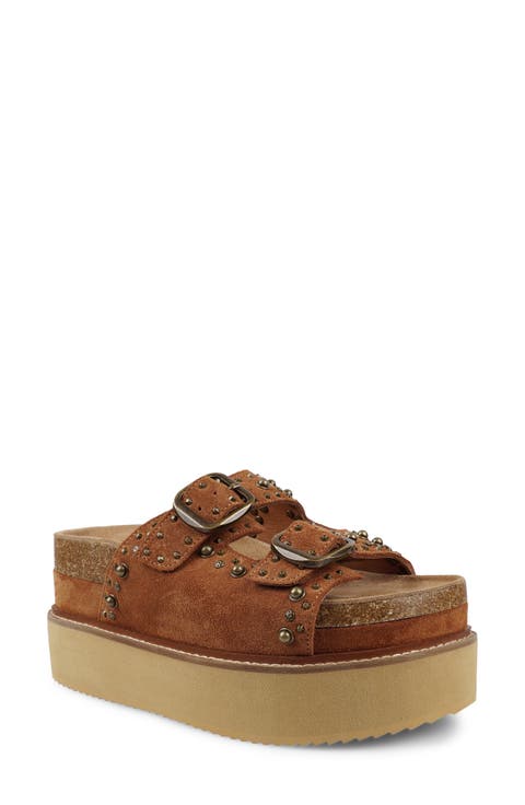 Studded Platform Sandal (Women)