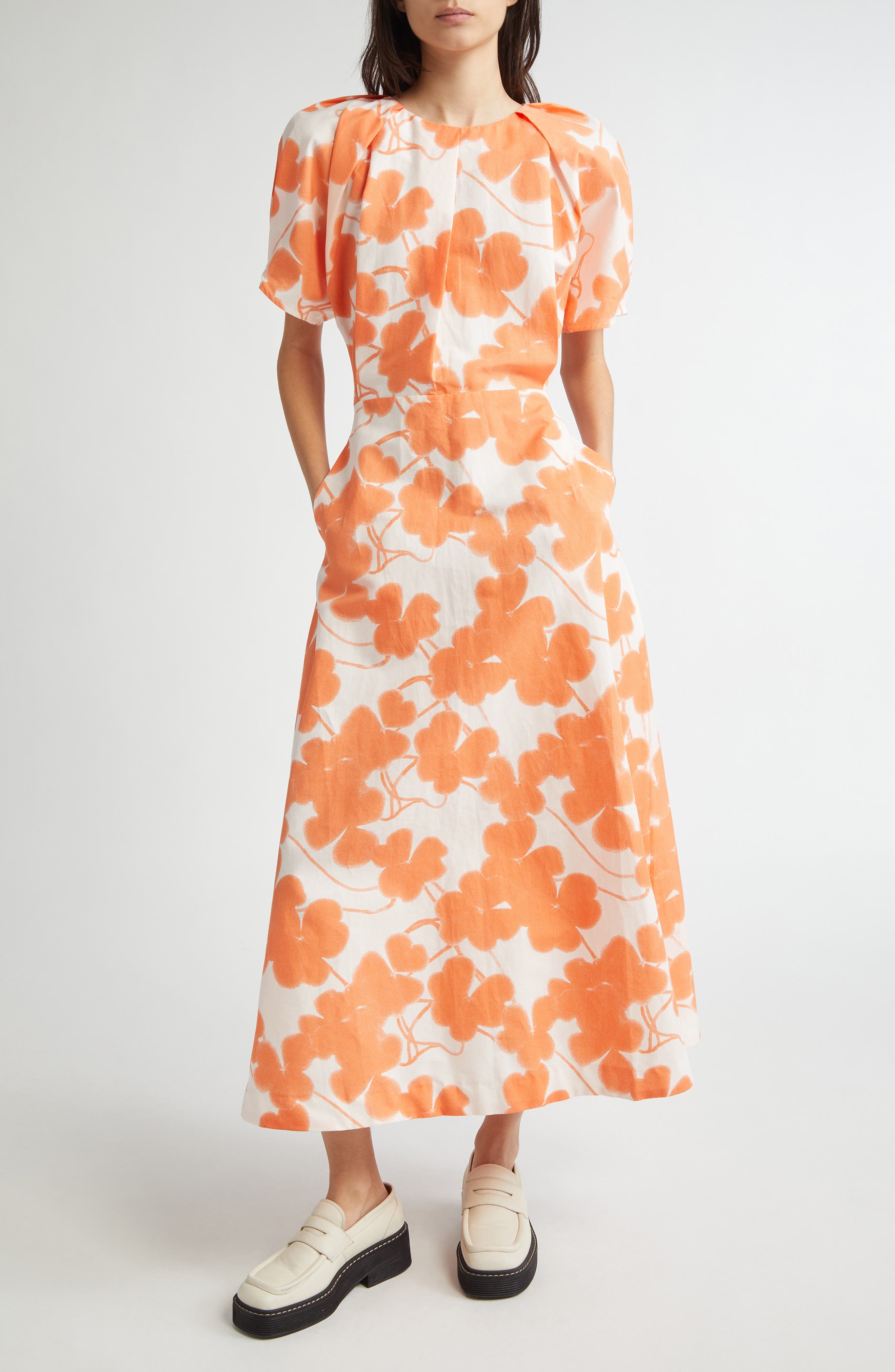 Marimekko Anatomia Ketunleipä Cotton & Linen Dress