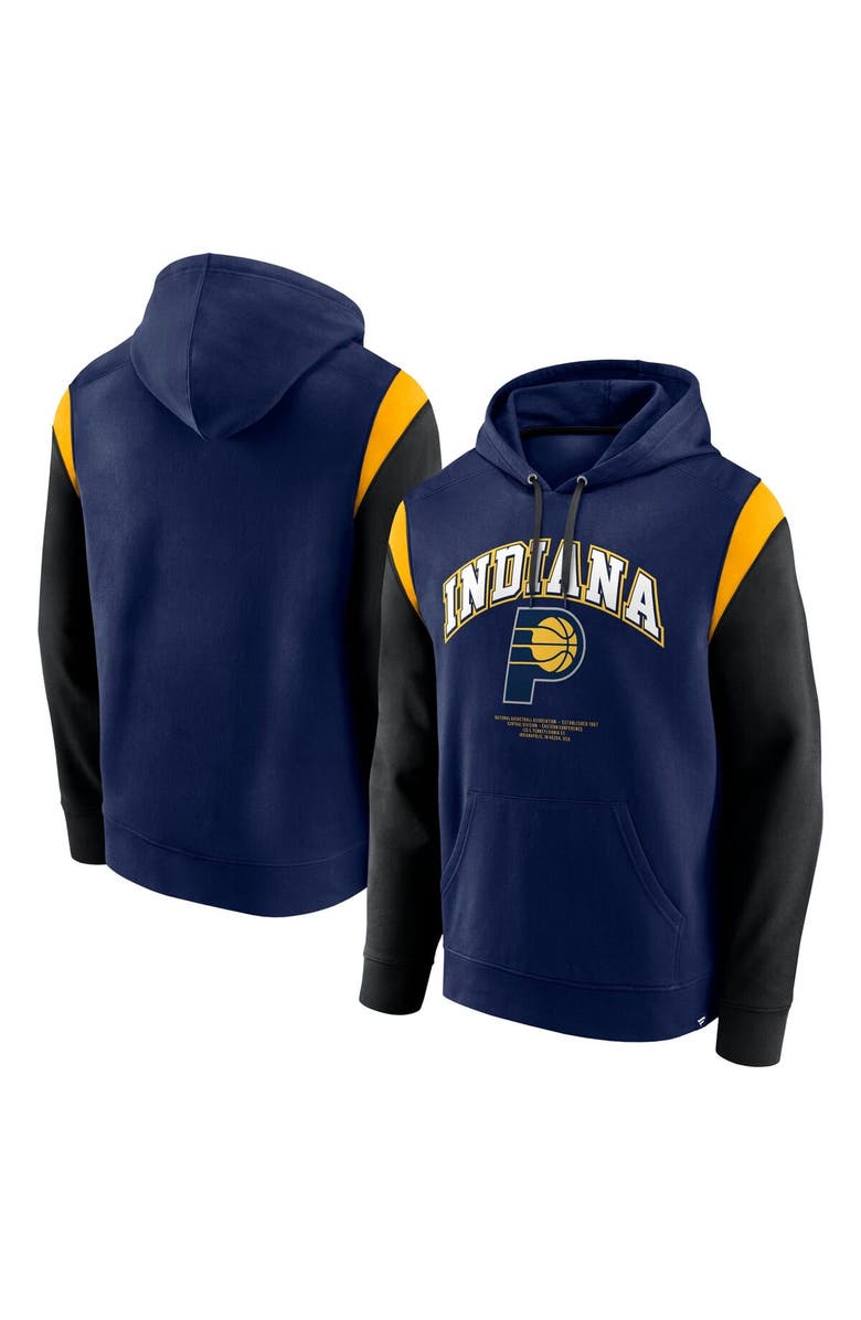 FANATICS Men's Fanatics Navy Indiana Pacers Scorer Pullover Hoodie, Alternate, color, Navy