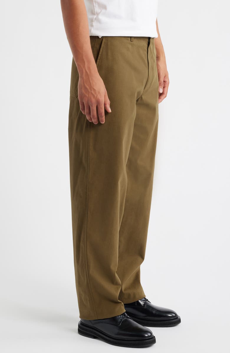 Theory Brushed Stretch Cotton Chinos, Alternate, color, Duffle