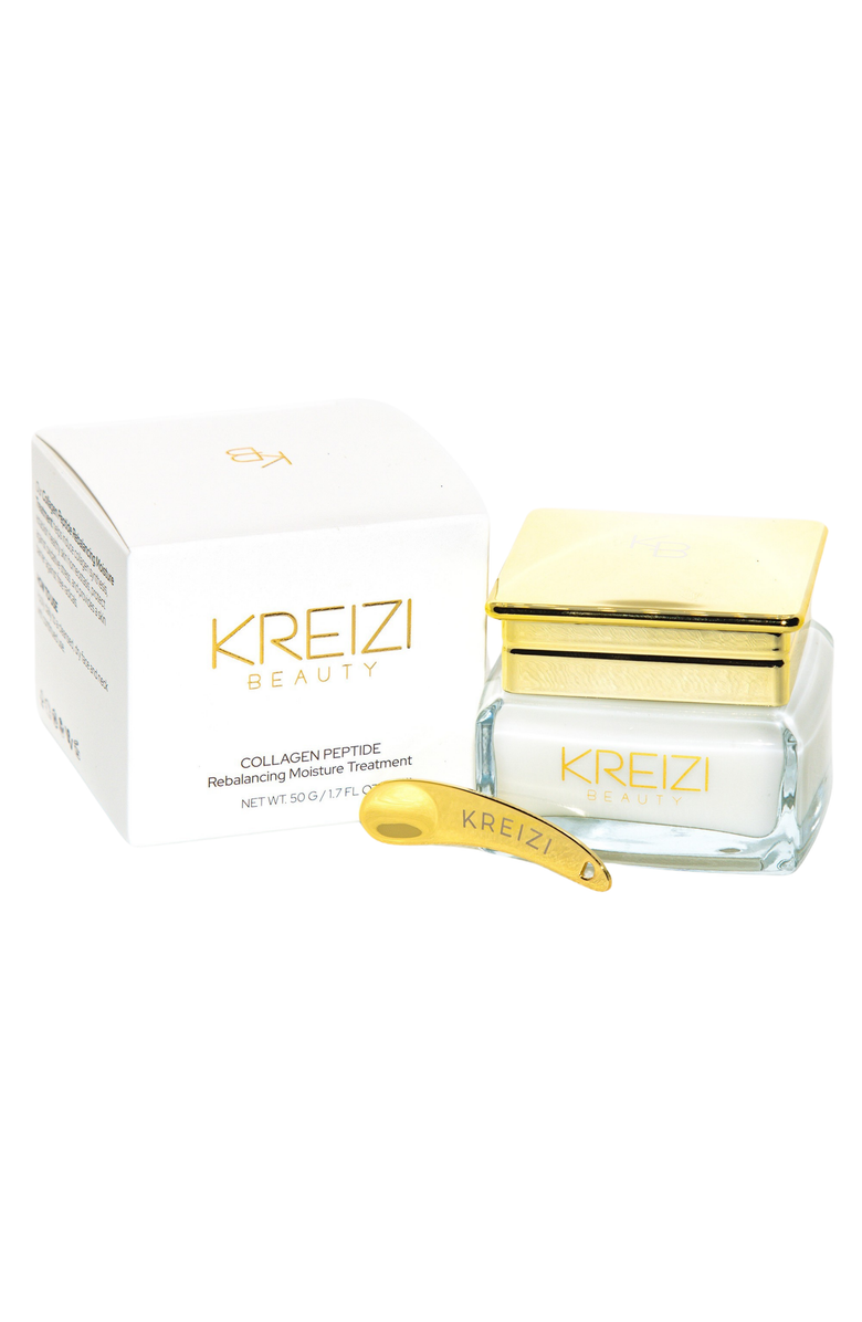 Kreizi Beauty Collagen Peptide Rebalancing Moisture Treatment, Alternate, color, White Silk