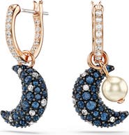 Swarovski Sublima Luna Drop Earrings
