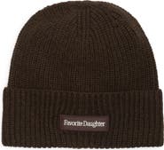 Favorite Daughter Logo Patch Beanie