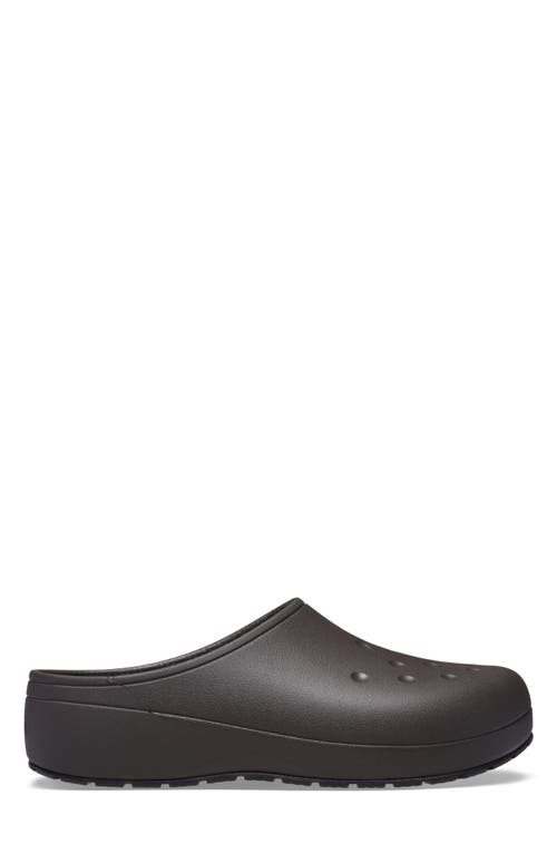 Crocs Gender Inclusive Classic Quiet Clog In Brown