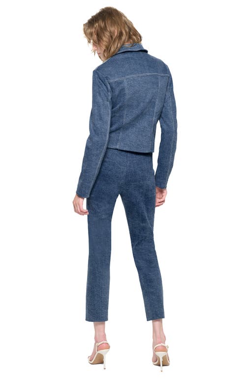 As B Y Df Gianna Jacket In Med Wash Denim