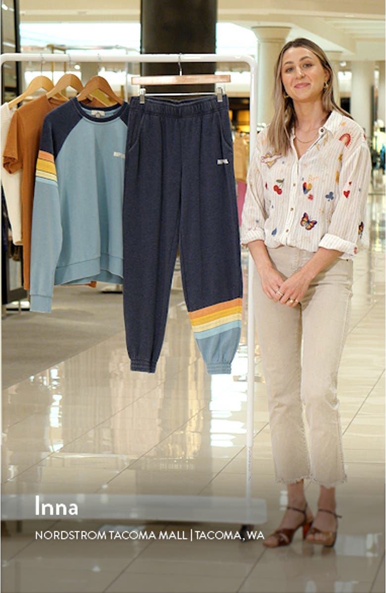 Surf Revival Fleece Joggers, sales video thumbnail