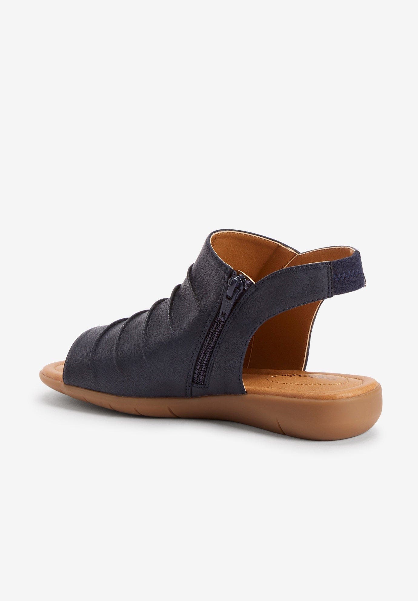 Comfortview The Alanna Sandal, Alternate, color, White