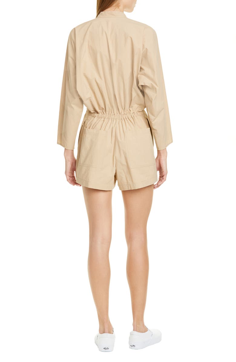 A.L.C. Penelope Long Sleeve Romper, Alternate, color,