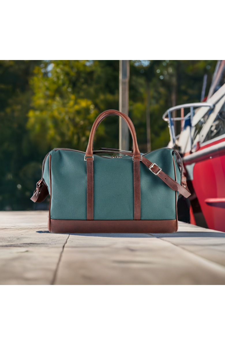 Prince of Scots Wanderlust Weekender Bag, Alternate, color, Classic Green