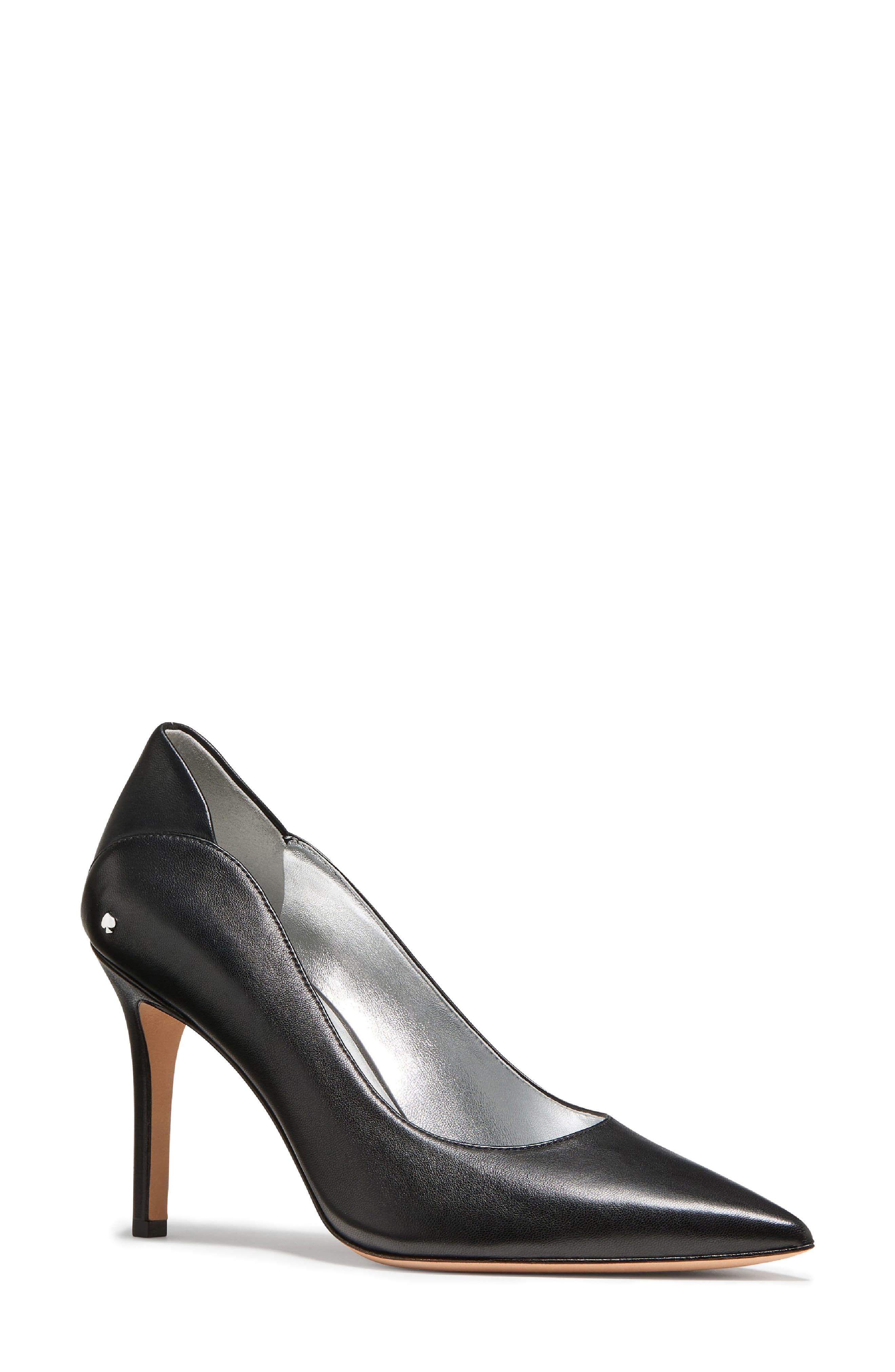 daphne pointed toe pump, Main, color, BLACK