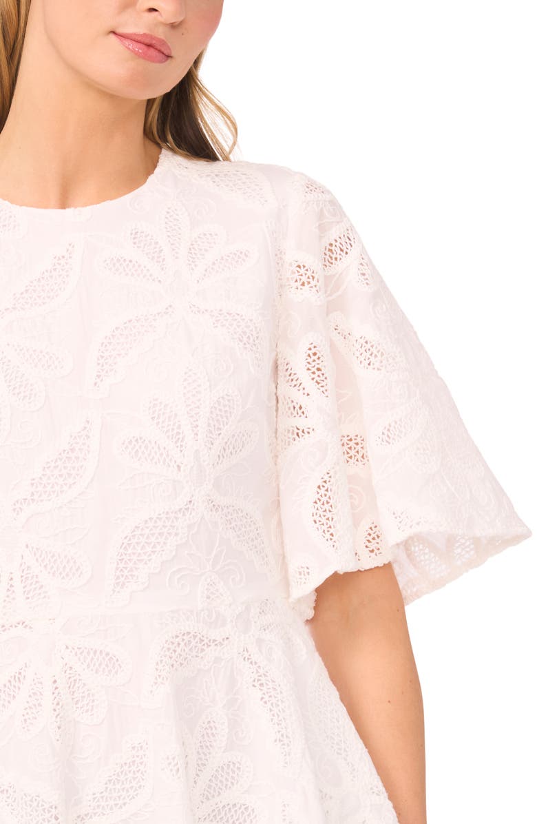 Ted Baker Lori Lace Minidress, Alternate, color, Ultra White