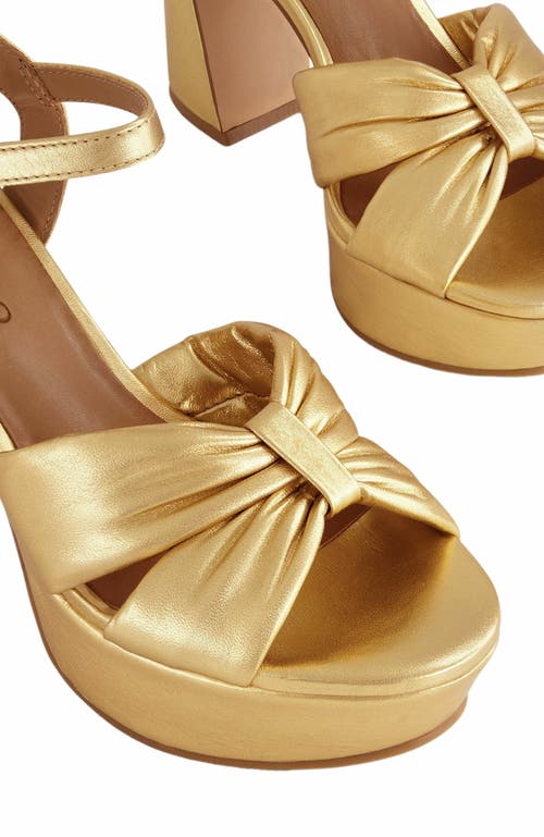 Bernardo Footwear Veronika Platform Sandal In Gunmetal