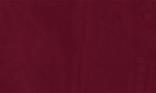 Jump Apparel Mesh Shirred Minidress In Burgundy
