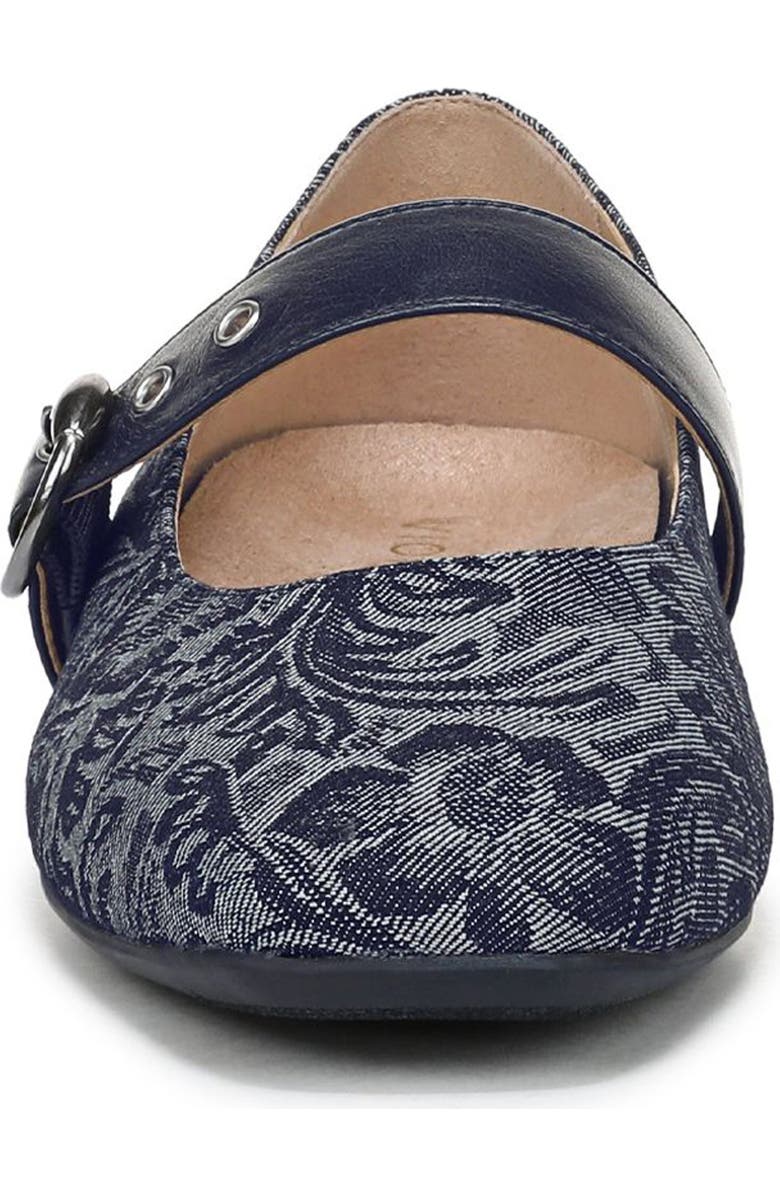 Vionic Hattie Mary Jane Flat, Alternate, color, Dark Denim
