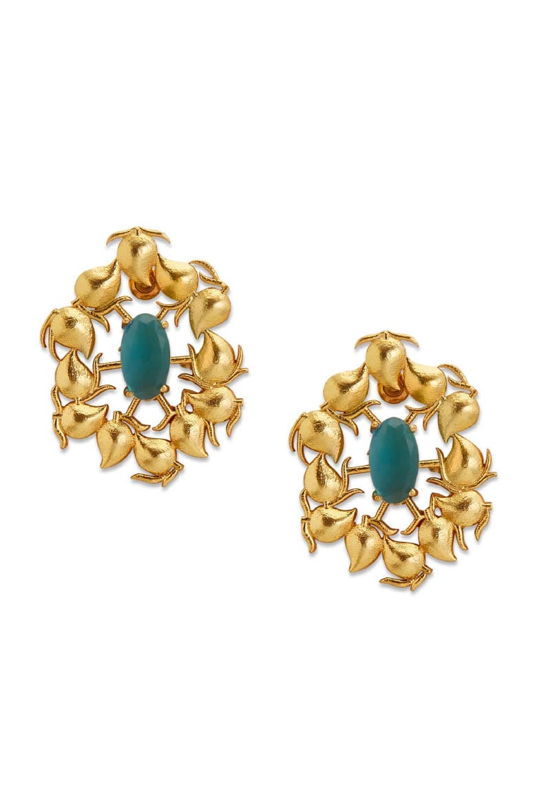 KERI EARRINGS, Main, color, Gold Plated