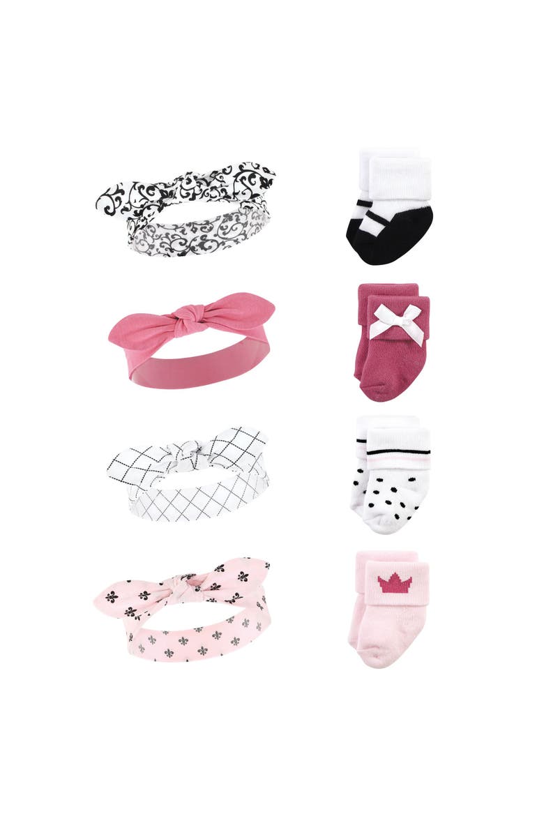 16Pc Soft Headband and Socks Giftset, Alternate, color, Princess