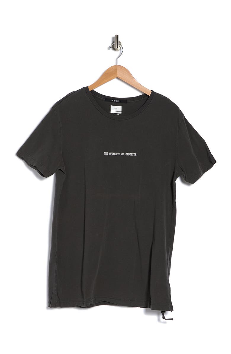 Ksubi In a Movie Text Graphic T-Shirt, Alternate, color, 