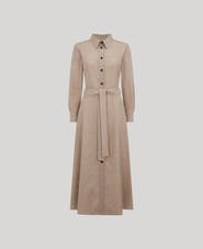 Really Wild Clothing Diane Wool Shirt Dress