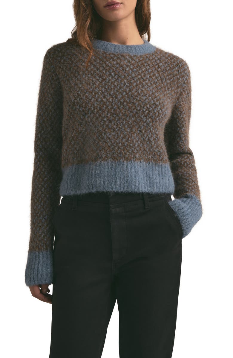 Favorite Daughter The Miles Alpaca Blend Sweater, Main, color, Macchiato Multi