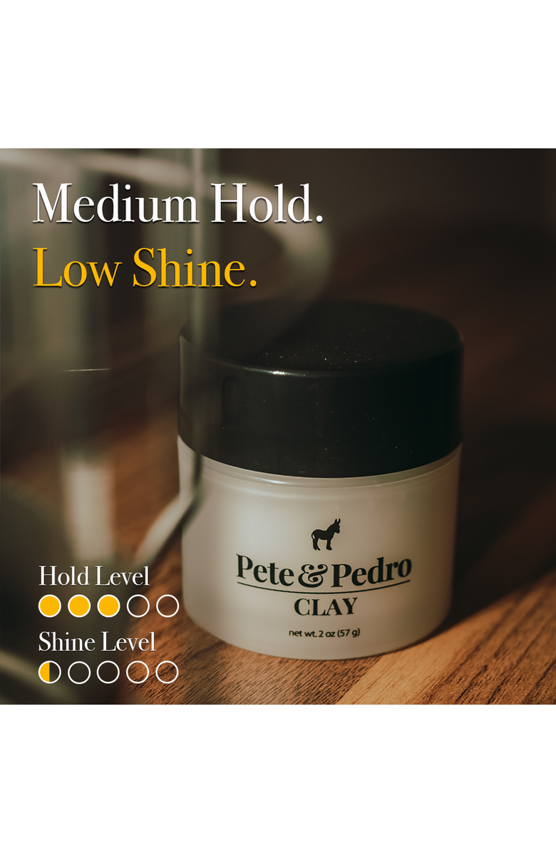 Pete & Pedro Hair Clay 2 oz., Alternate, color, NO COLOR