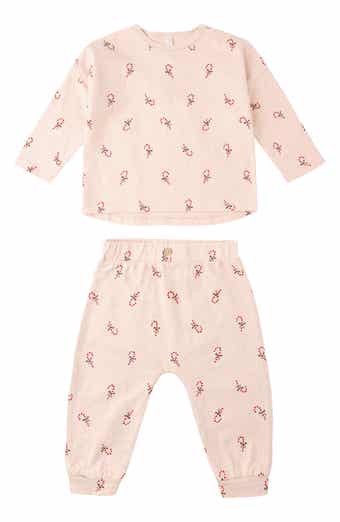 Candy Cane Print Long Sleeve T-Shirt & Pants