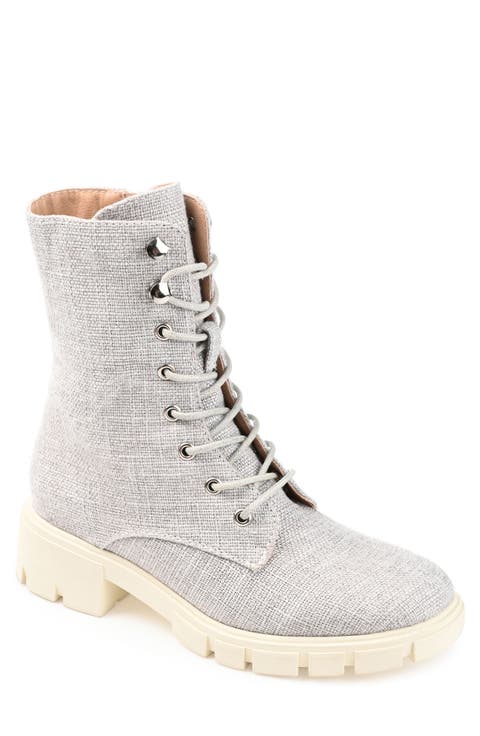 Madelynn Lug Sole Combat Boot (Women)