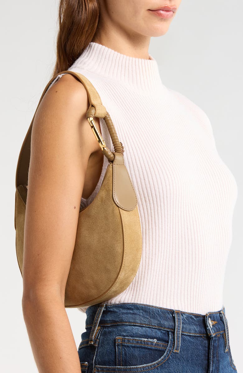 STAUD Alden Shoulder Bag, Alternate, color, Hazel